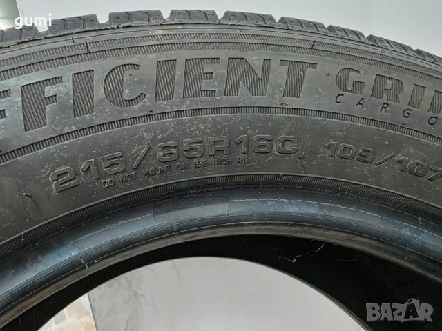 2бр зимни гуми 215/65/16C GOODYEAR L05953, снимка 4 - Гуми и джанти - 54922072