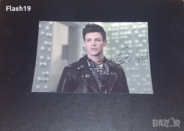 ⭐ Автограф Грант Гъстин (Светкавицата / The Flash)