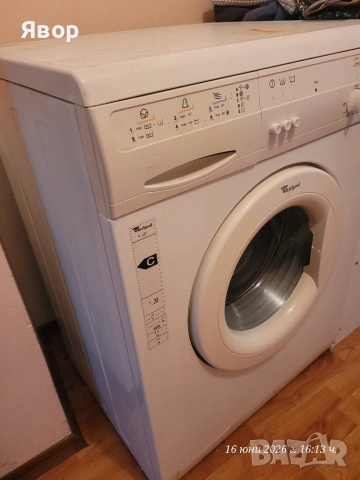 Пералня Whirpool работеща стара но запазена , снимка 5 - Перални - 54974182