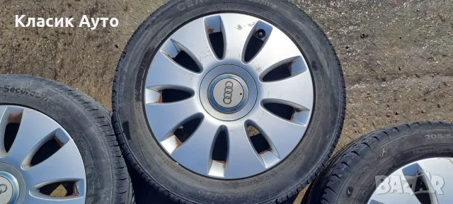 Алуминиеви джанти Audi 16-цола 5х112, снимка 5 - Гуми и джанти - 55585935