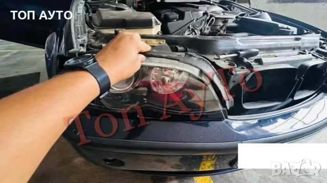 Капаци Фарове БМВ Е46 BMW E46 318i 320i 325i 325xi 330i 330xi 2002-2005 Стъкла Фарове Капаци, снимка 10 - Аксесоари и консумативи - 54366945