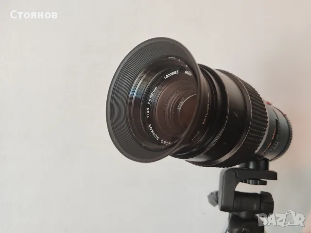 Обектив MINOLTA MC MACRO ROKKOR 1:3.5 f=100mm на MD Japan , снимка 6 - Обективи и филтри - 55605868