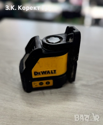 Линеен лазерен нивелир DEWALT DW088 – със Забележка, снимка 4 - Измервателни инструменти - 54633235