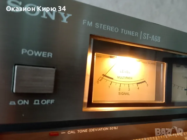 Sony ST - A6B радио приемник тунер, снимка 11 - Радиокасетофони, транзистори - 55465960