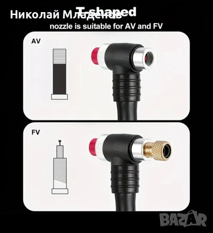 Помпа високо налягане за велосипедни вилки и амортисьори - 300 psi, снимка 8 - Аксесоари за велосипеди - 51790765