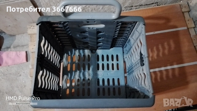 Сгъваема пазарска чанта със колела, снимка 2 - Аксесоари и консумативи - 54300809