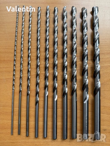 Кобалтови свредла дълги 250мм
