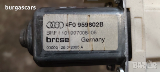 Ел.мотор стъкло предна дясна врата 4F0 959 802 B Audi A6 Avant 3,0TDI-224к.с., снимка 2 - Части - 55046259