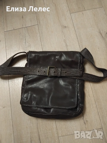 Melograno мъжка чанта от естествена кожа , снимка 4 - Чанти - 53990250