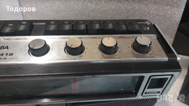 Saba RCR415 Stereo Radio Recorder, снимка 6 - Радиокасетофони, транзистори - 54618470