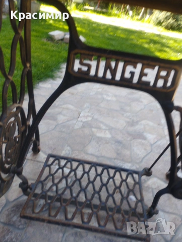  шевна машина Singer, снимка 2 - Антикварни и старинни предмети - 54337600