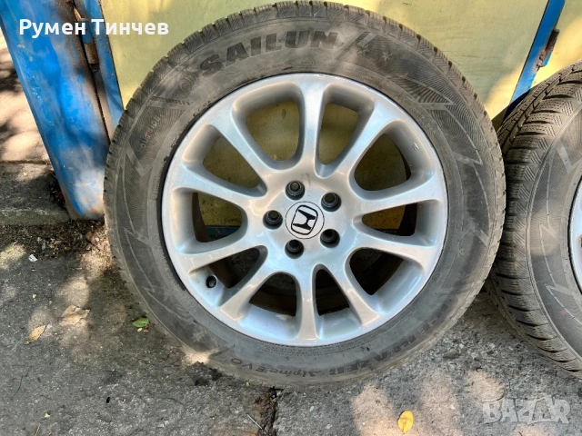 Оригинални джанти с гуми от Хонда CRV -18ки, снимка 2 - Гуми и джанти - 54821510