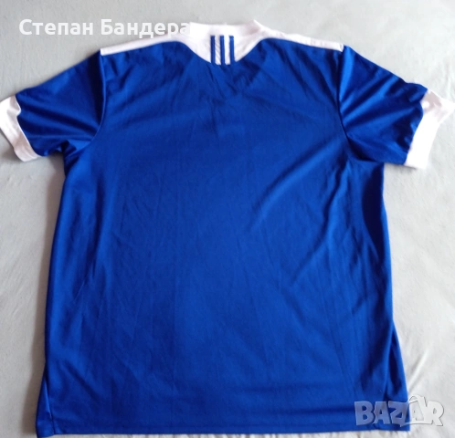 НОВА 10/10 XL ADIDAS Climalite QR-код оригинална тениска фланелка Адидас T-Shirt Training Jersey, снимка 7 - Спортни дрехи, екипи - 54628934
