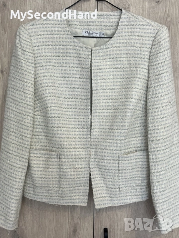 Christian Dior vintage сака L размер, снимка 6 - Сака - 55601608