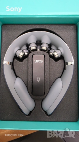SKG G7 PRO-FOLD e иновативен масажор за врата, снимка 4 - Масажори - 54639401