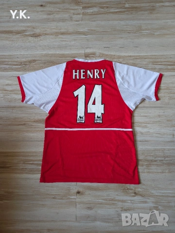Мъжка тениска Nike x F.C. Arsenal x Henry / Season 02-04 (Home), снимка 3 - Тениски - 55172427
