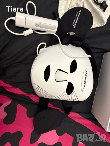 Нова LED Маска за Светлинна Терапия CurrentBody Skin – Оригинална, снимка 5 - Друга електроника - 54429343