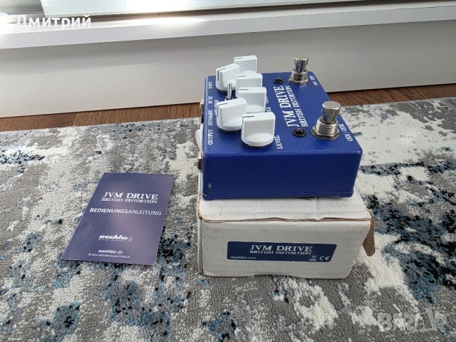 Продавам бутик overdrive / distortion pedals – WAMPLER / JHS / WEEHBO, снимка 9 - Китари - 54228887