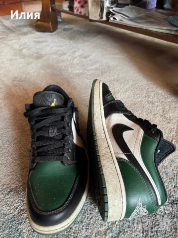 Nike Jordan 1 low , снимка 2 - Кецове - 54255191