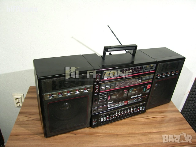 Радиокасетофон Kamosonic ka-1000, снимка 6 - Радиокасетофони, транзистори - 54898555