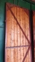 Продавам двукрила плътна врата от винкел, ламарина и чамова ламперия, снимка 3