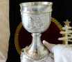 Калаена чаша с картини Цигуларят,Гайдарят,Юнкерът. , снимка 12