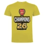 ШАМПИОНСКИ тениски ARSENAL CHAMPIONS / АРСЕНАЛ 2026! Поръчай с ТВОЯ идея!, снимка 3