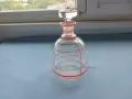 Шише за ракия, 800мл., рисувано стъкло, снимка 1
