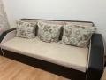 Триместен диван с функция сън, снимка 1