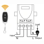 RF реле с дистанционно управление 433MHz, 12V-60V, 30A – 2 дистанционни, 4 режима, таймер 10439, снимка 5
