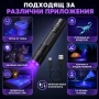 Акумулаторен UV фенер 395nm за откриване на петна и урина от домашни любимци, снимка 2
