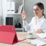 Нов Магнитен калъф с клавиатура за iPad A16 11/10 gen, UK QWERTY, червен кейс таблет Айпад, снимка 7