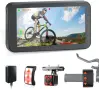 Водоустойчив Велосипеден Видеорегистратор VSYSTO F4.5K Dual 1080P – Дигитално Огледало, GPS и WiFi, снимка 1