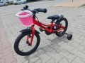 CROSS Алуминиев велосипед 16" DAISY червен, снимка 2