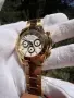 Rolex Daytona Gold Мъжки Часовник С Бял Циферблат Код Chronolux44, снимка 4