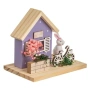 Великденска настолна дървена декоративна къща, 15x10x13 см_1248349, снимка 4