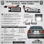 Плафони регистрационния номер Волво CX70 S60 S80 V70 XC90 плафон, снимка 1