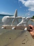 Закачалка за стена от дърво с морски декор , снимка 2