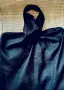 Хитова черна ленена рокля Zara с макраме и ресни, размер XS (Blogger's favorite / Много тьрсен модел, снимка 9