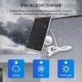 4W 5V Соларен панел с USB-C за охранителни камери, телефони и външни батерии + стойка, снимка 3