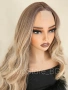 Lace front Руса къдрава перука 67см, снимка 2