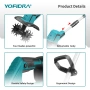 YOFIDRA Безчетков електрически култиватор 1500W , снимка 4