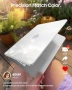 Нов Прозрачен Защитен Калъф + Покритие за Клавиатура MacBook Neo 13 A3404 кейс лаптоп, снимка 3