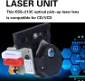 KSS-210A Оптична лазерна глава (Optical Pick-Up Lens) за CD/VCD плейъри, снимка 4