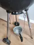 Кръгло сферично барбекю на въглища Mirpol BBQ Line (47 см) с капак и пепелник – Отлично състояние, снимка 7