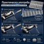 Комплект патенти за часовници и щифтове от неръждаема стомана 8mm-22mm – Професионална кутия, снимка 4