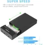 Външен USB 3.0 SATA корпус Tccmebius TCC-S863 за HDD и SSD 2.5"/3.5", снимка 3