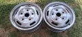 2бр железни джанти 5.5J16 ET56 5x160. Стават на Ford Tranzit, Torneo, Connect и др до 2014г....., снимка 1