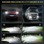 Чисто нови H7 LED Крушки DeveChos 160W 30000LM Canbus 6500K (1:1 размер)  , снимка 3