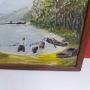 НАЙ ДОБРАТА ОФЕРТА Стара немска картина Подписана  WS (1950-60), снимка 2